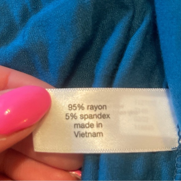 NWT Lane Bryant cardigan long, light weight, open front size 26/28 blue - Picture 3 of 6